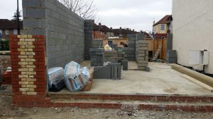 extension being built